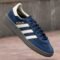 adidas Originals HANDBALL SPEZIAL UNISEX - Trainers - night indigo/cream white/footwear white