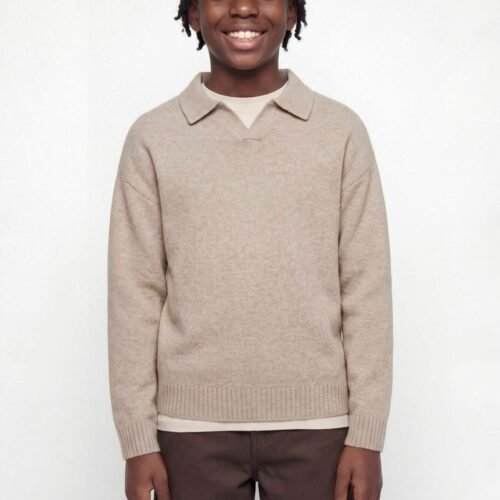 Jack & Jones Kids KNITTED POLO KNITTED POLO BOYS - Jumper - atmosphere