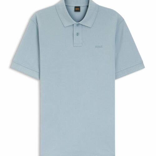 BOSS PRIME - Polo shirt - light blue eight