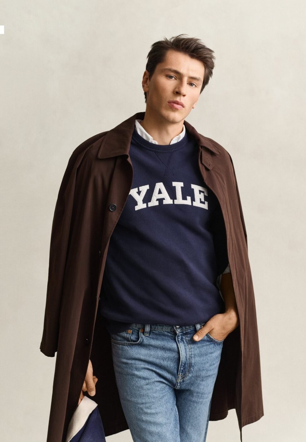 GANT YALE - Sweatshirt - marine
