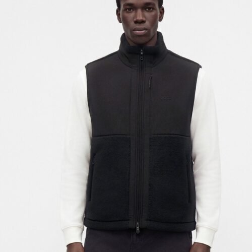 BOSS Waistcoat - black