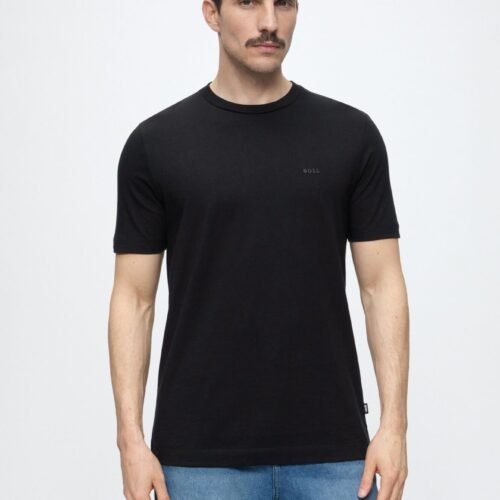BOSS THOMPSON - Basic T-shirt - black