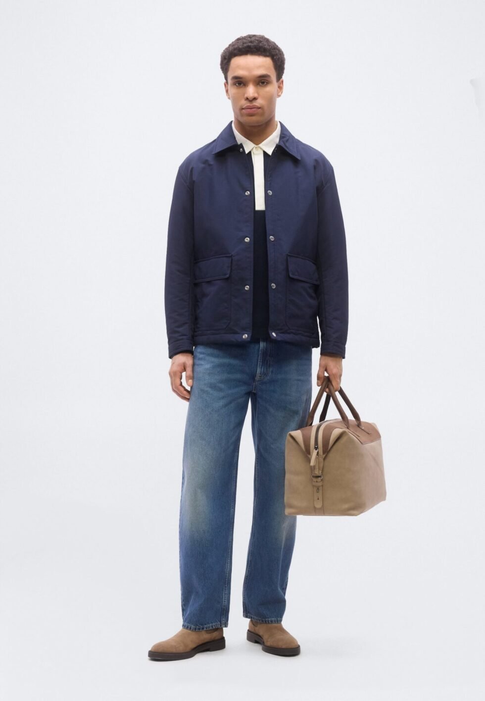 BOSS COVTER - Light jacket - dark blue