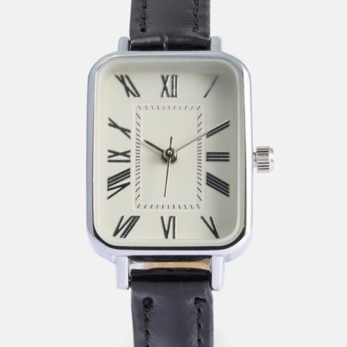 Anna Field by Zalando Watch - silver-coloured/black