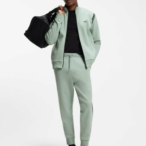 BOSS TRACKSUIT SET - Tracksuit - open green seventeen