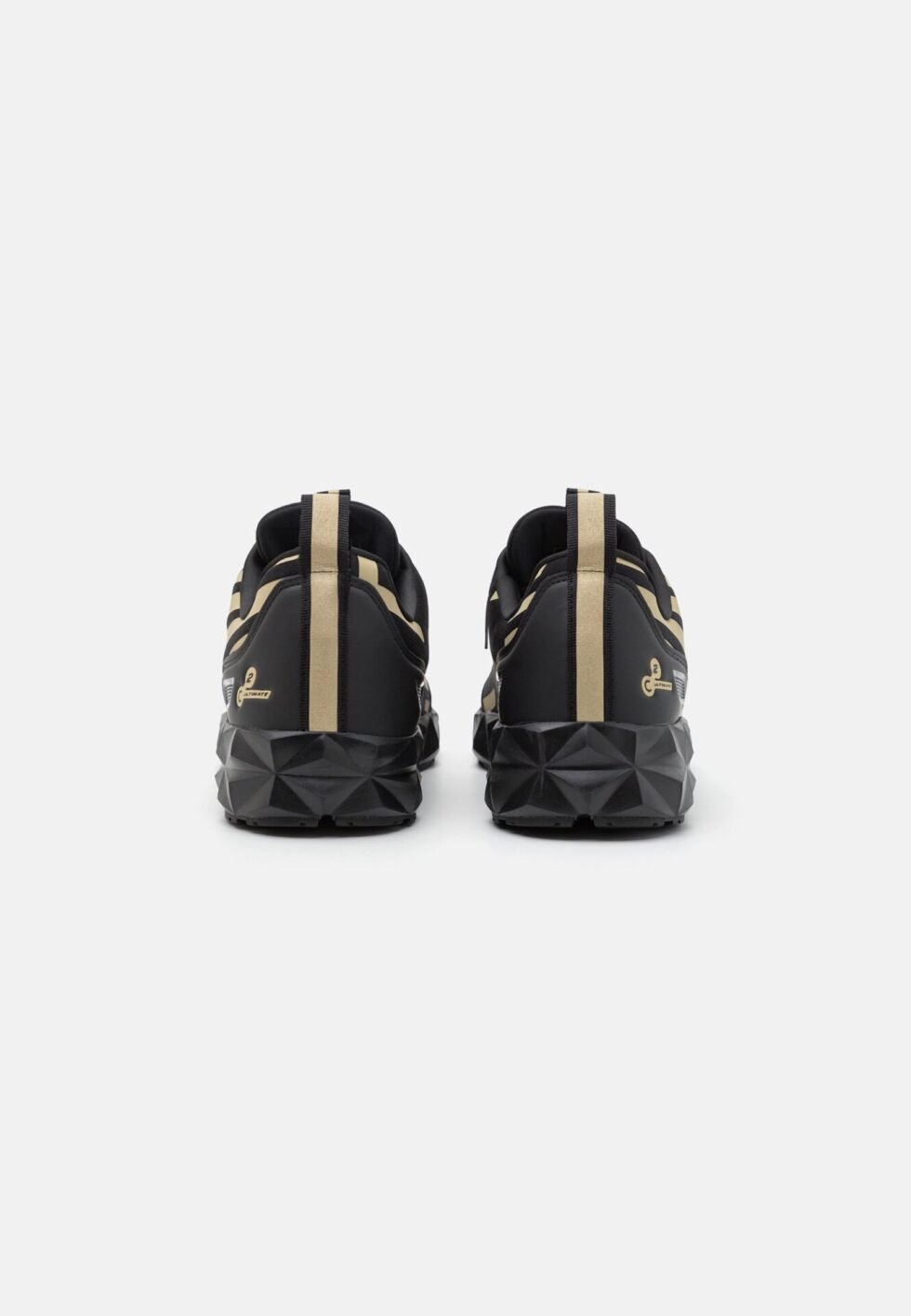 EA7 Emporio Armani ULTIMATE C2 KOMBAT UNISEX - Trainers - triple black/light gold
