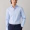 HACKETT LONDON SHIRT HAIRLINE ENG STRIPE - Shirt - sky blue