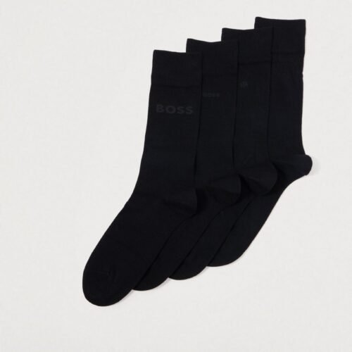 BOSS 4 PACK - Socks - black