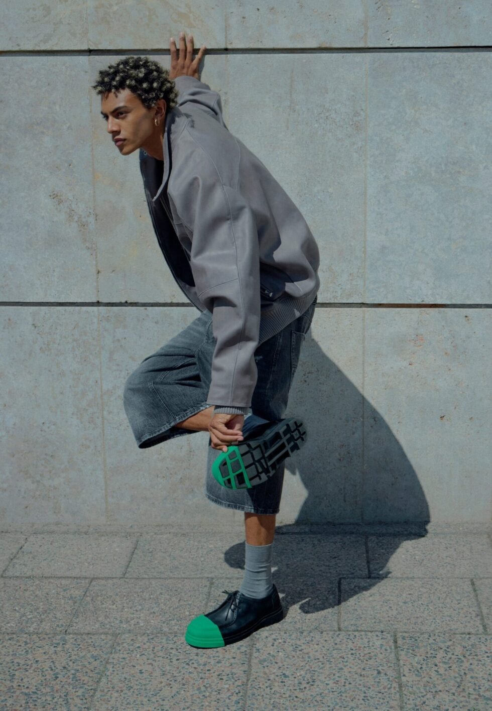 Camper JUNCTION - Casual lace-ups - BLACK,GREEN