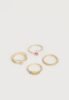 Anna Field by Zalando 4 PACK - Ring - gold-coloured