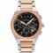 ARMANI EXCHANGE TRADIITIONAL RAFAEL - Chronograph watch - rose silver coloured and gold coloured