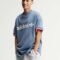 adidas Originals ADISIGNATURE NY WASHED TEE UNISEX - Print T-shirt - team navy blue