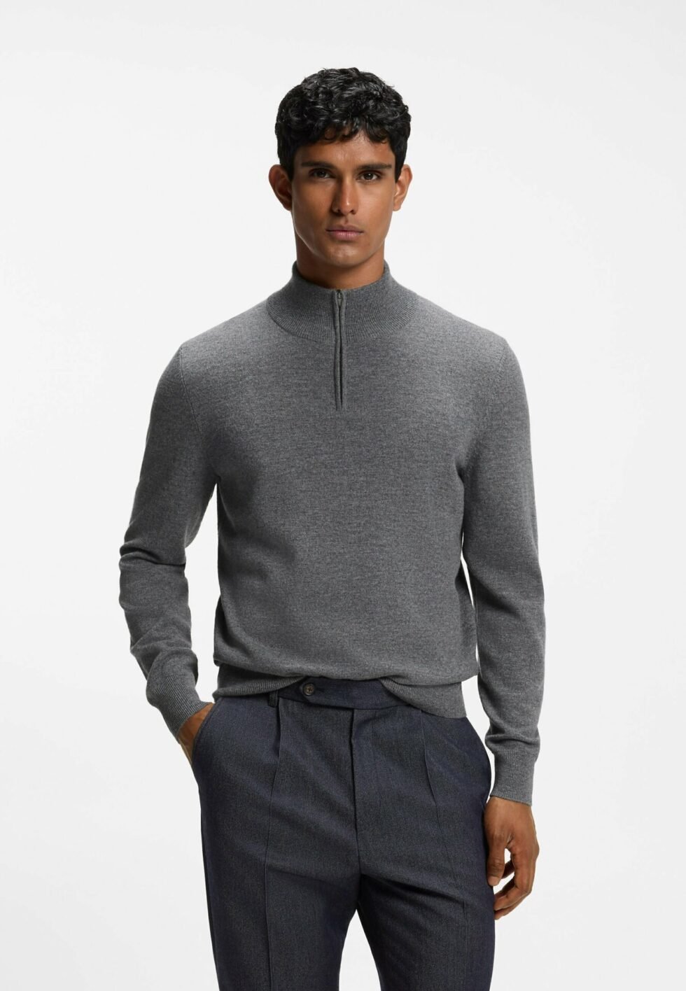 BOSS Jumper - grey