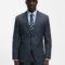 BOSS Suit jacket - dark blue four