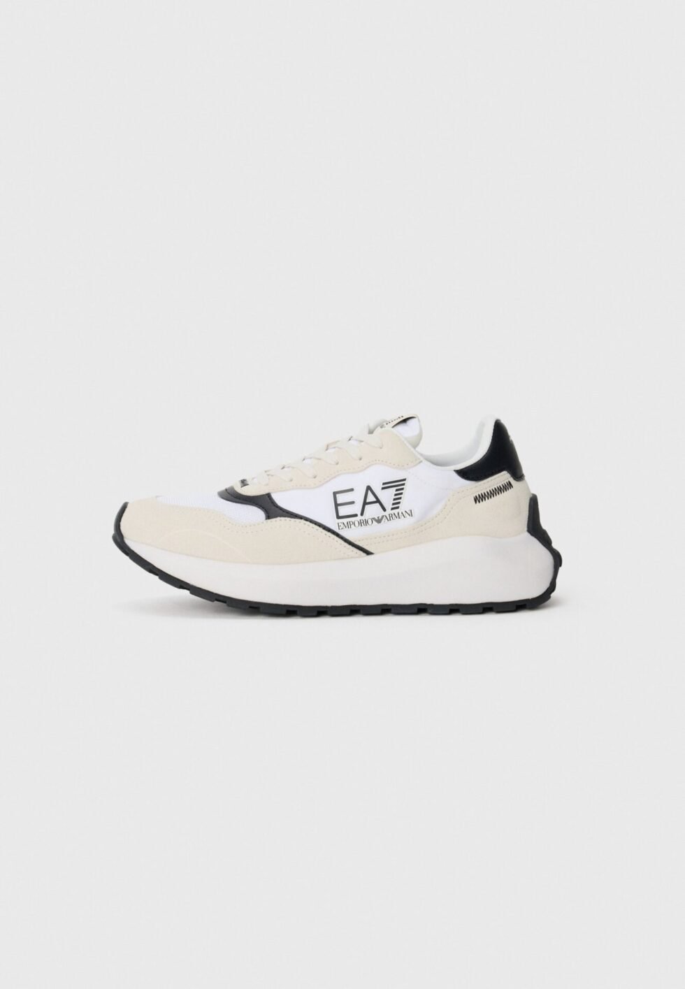 EA7 Emporio Armani WADER UNISEX - Trainers - white/black