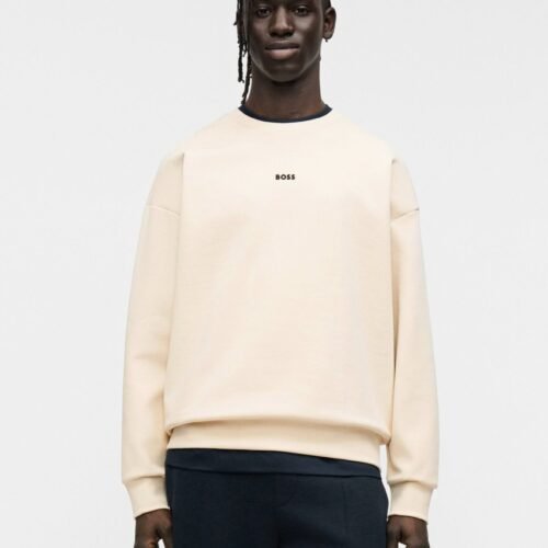 BOSS STENSON - Sweatshirt - light beige