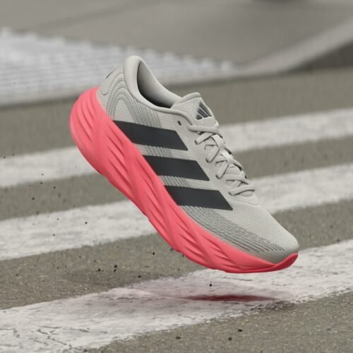 adidas Performance GALAXY 8 - Road running shoes - grey one/grey five/solar turbo
