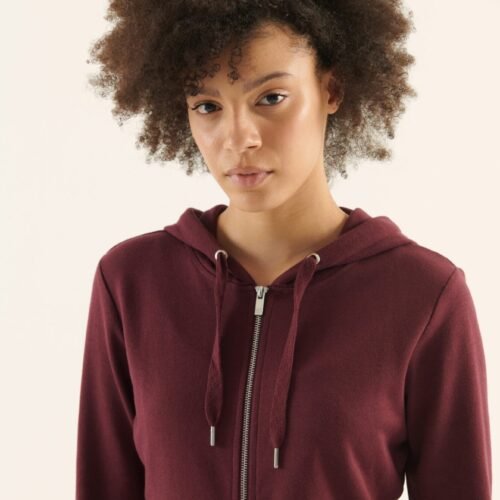 Anna Field by Zalando Zip-up sweatshirt - bordeaux