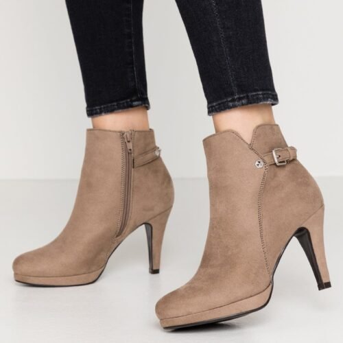 Anna Field by Zalando High heeled ankle boots - taupe