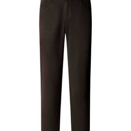 HACKETT LONDON TROUSERS DEVON TEX 5PKT - Trousers - ebony brown