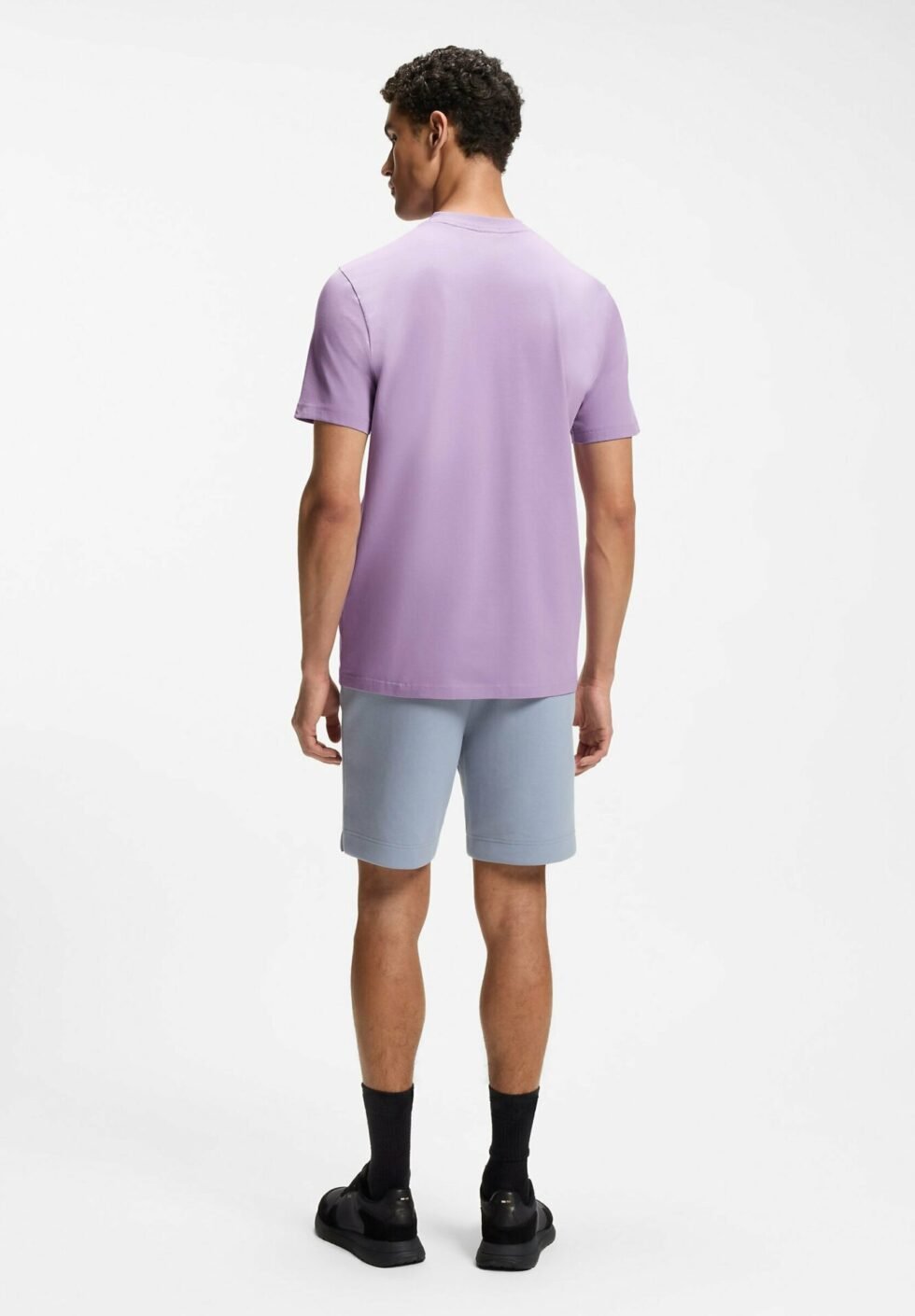BOSS TEE - Basic T-shirt - light purple seven