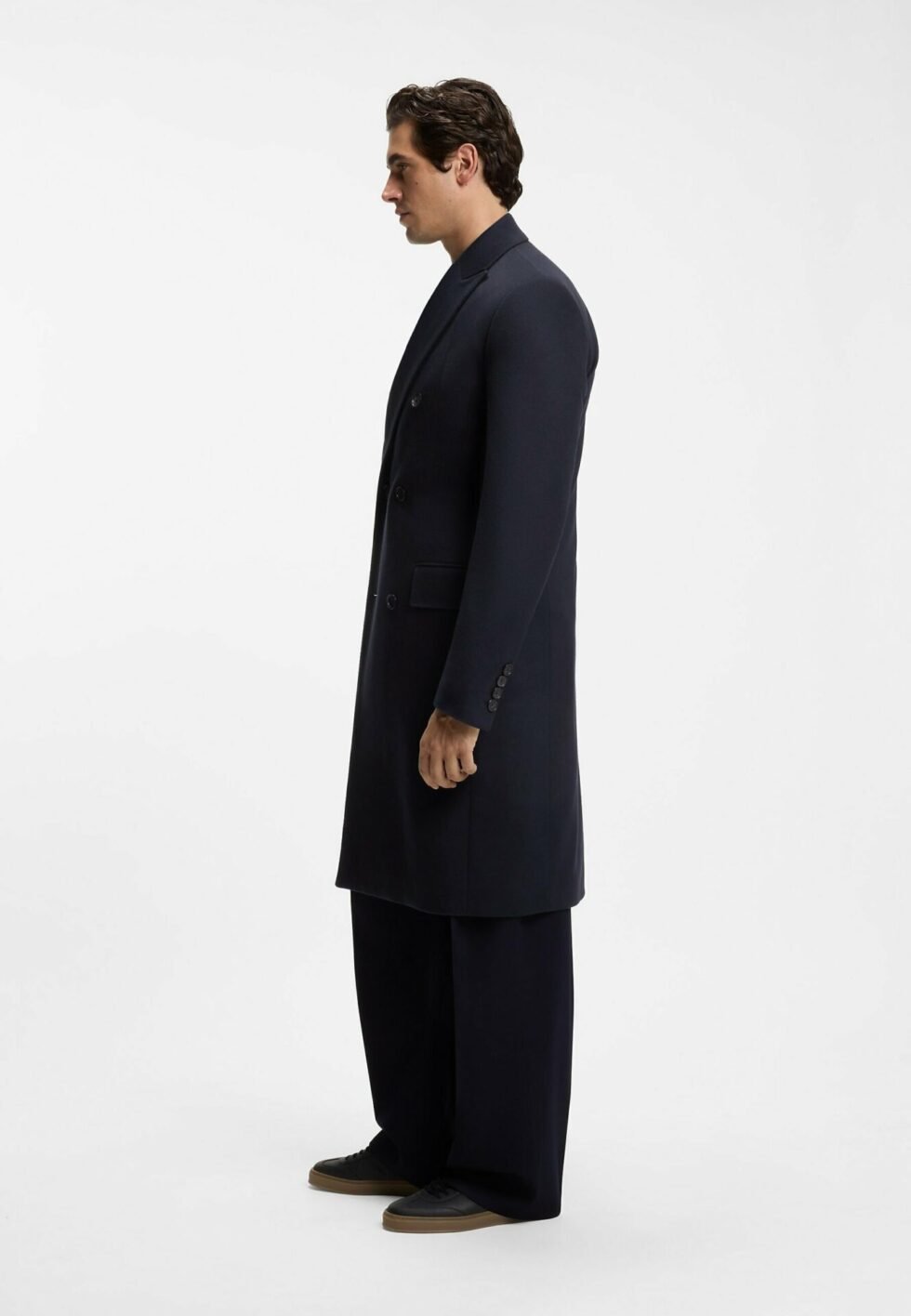 BOSS DB-COAT-264_DB - Classic coat - dark blue nine