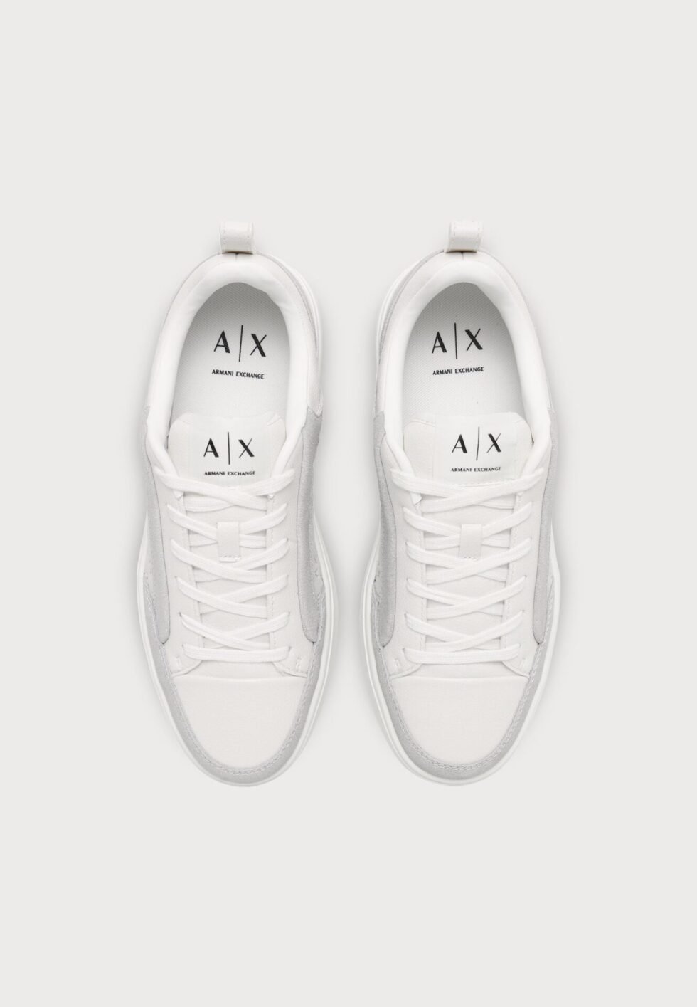 Armani Exchange LONDON - Trainers - off white