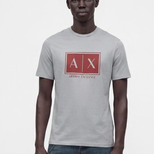 Armani Exchange Print T-shirt - alloy base