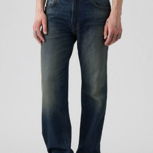 Levi's® 555® RELAXED STRAIGHT - Relaxed fit jeans - midnight zone ltwt - dark indigo - worn in