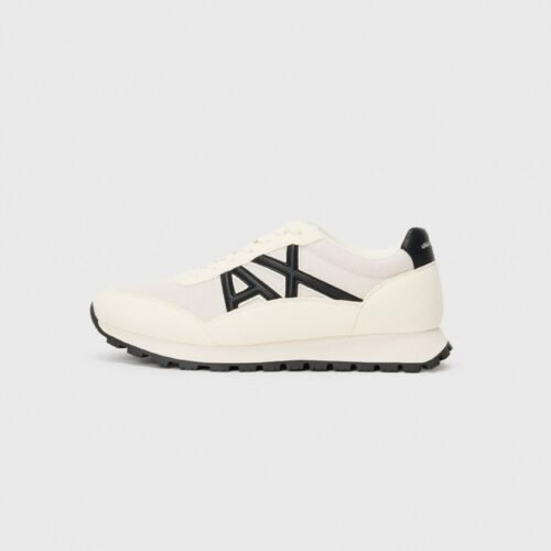 Armani Exchange Trainers - off-white/black