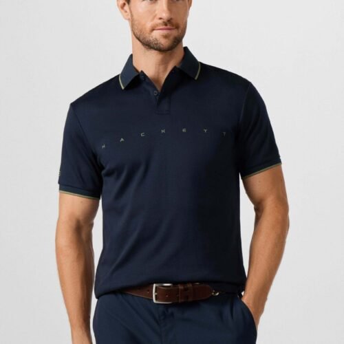 HACKETT LONDON POLO SHIRT HS ESSENTIAL POLO - Polo shirt - navy