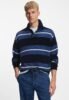 BOSS AMBURGH - Long sleeved top - dark blue
