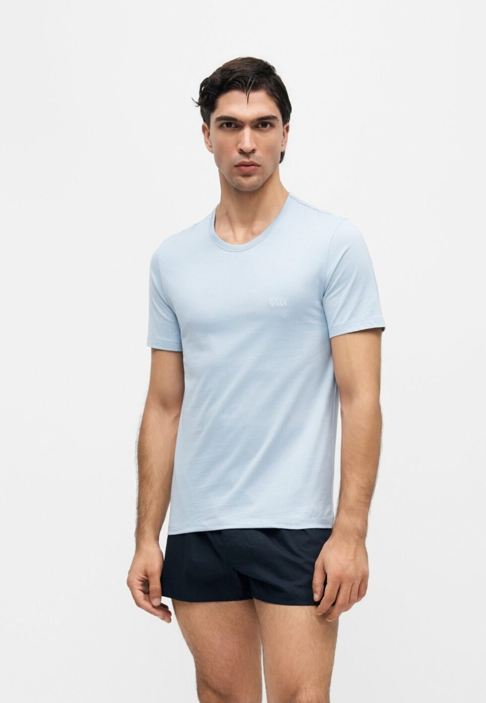 BOSS CLASSIC 3 PACK - Undershirt - open brown