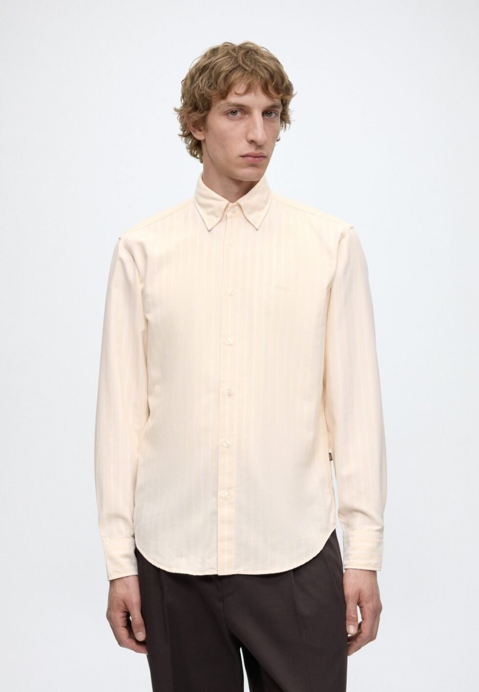 BOSS RICOPLUS - Shirt - light/pastel orange