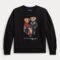 Polo Ralph Lauren POLO BEAR FAMILY SWEATSHIRT 7-14Y - Sweatshirt - black