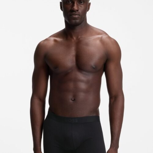BOSS 3 PACK - Boxer briefs - open brown