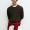 Massimo Dutti Jumper - dark brown