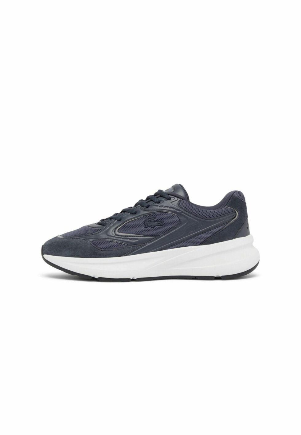 Lacoste RUN SET LUX 2261 SMA - Trainers - bleu foncé blanc-