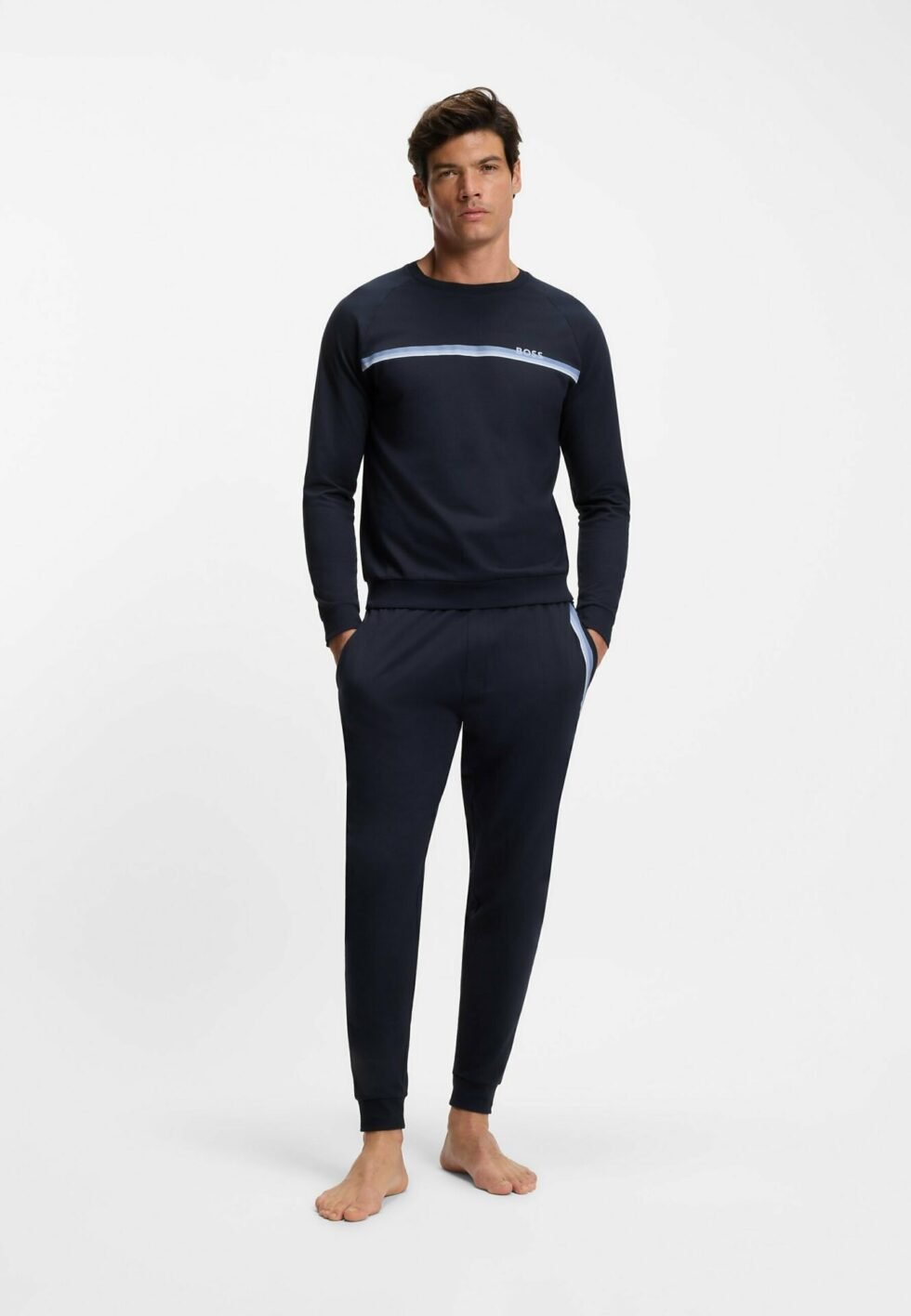 BOSS Sweatshirt - dark blue three