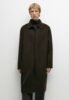 Massimo Dutti Classic coat - dark brown