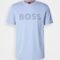 BOSS THINKING - Print T-shirt - open blue