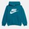 Nike Sportswear CLUB UNISEX - Hoodie - bright spruce/white