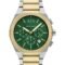 ARMANI EXCHANGE RAFAEL - Chronograph watch - bicolor green
