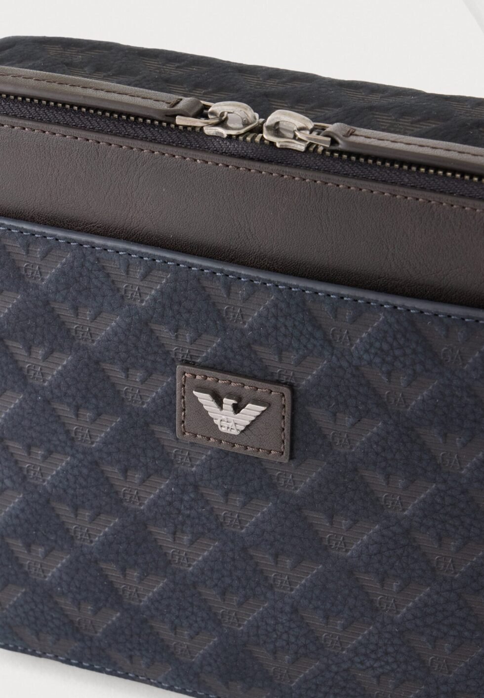 Emporio Armani CAMERA BAG - Cross body bag - dark blue