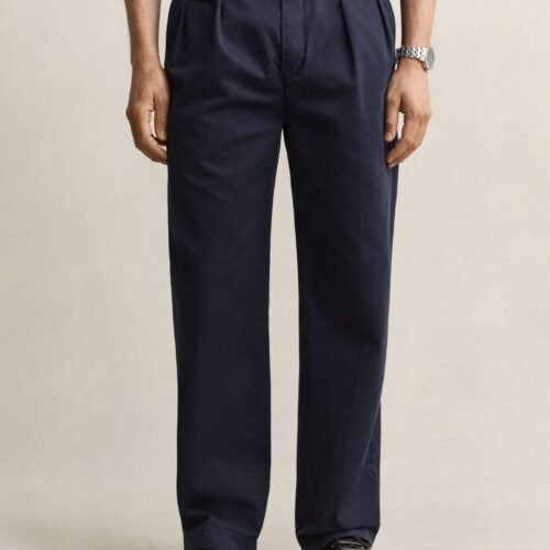GANT Trousers - evening blue