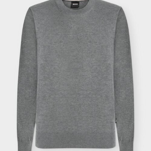 BOSS H-LENO - Jumper - medium grey