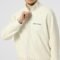 Armani Exchange SWEATSHIRT - Zip-up sweatshirt - cream