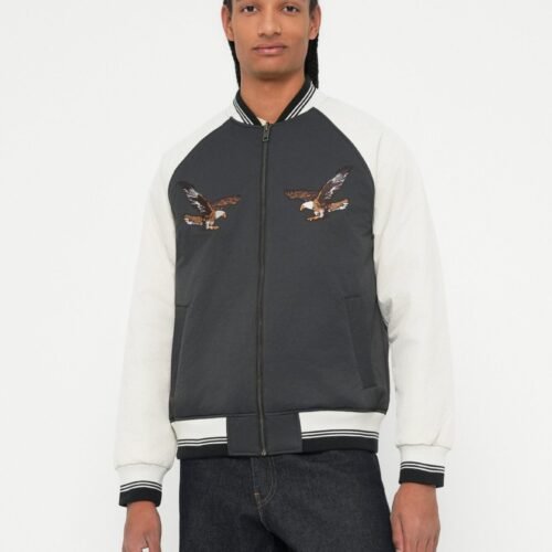 Levi's® MADERA REV SOUVENIR - Bomber Jacket - jet black