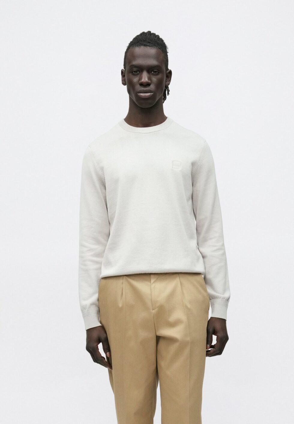 BOSS KANOVANO - Jumper - open grey