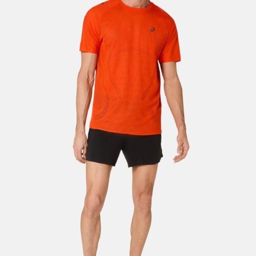ASICS METARUN SS TOP - Sports T-shirt - cherry tomato